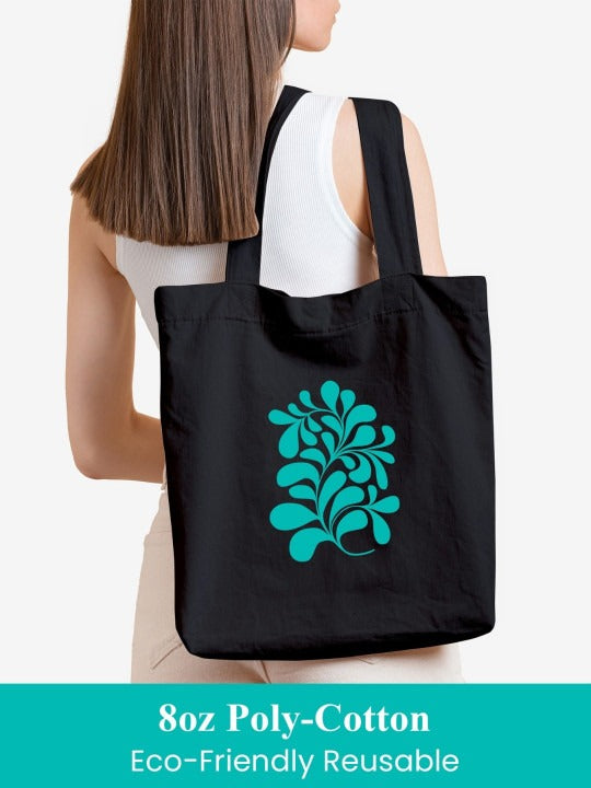 TurquoiseGlow Shopper Tote