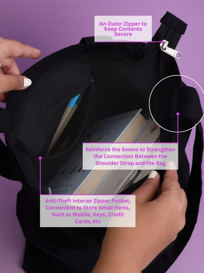 TurquoiseGlow Shopper Tote