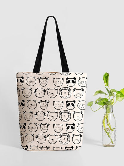 Pookie Animals Printed Tote