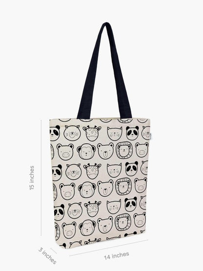 Pookie Animals Printed Tote